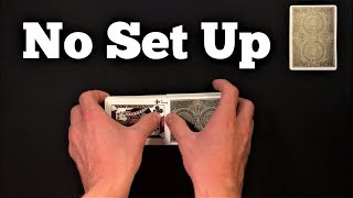 An Amazing Must See IMPROMPTU Card Trick [upl. by Hcir]