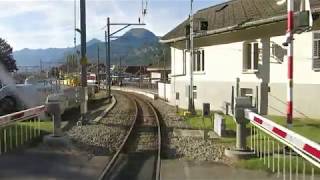 Bahnfahrt Innertkirchen  Meiringen [upl. by Christean]