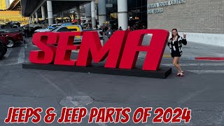 JEEPS and JEEP Products of SEMA 2024 [upl. by Efram]