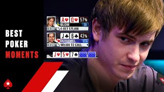 Isildur1s HILARIOUS poker face ♠️ Best Poker Moments ♠️ PokerStars [upl. by Jandel]