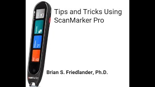 Scanning and Saving a Page in ScanMarker Pro [upl. by Eselehs]