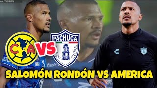 SALOMÓN RONDÓN vs AMÉRICA 🔥 LIGA MX 🇲🇽 [upl. by Wynne454]