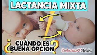 LACTANCIA MIXTA 💦🍼 3 CASOS en dónde es la SOLUCIÓN [upl. by Caffrey623]