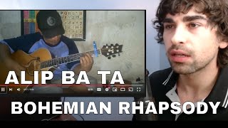 Alip Ba Ta  Bohemian Rhapsody Reaction [upl. by Banna68]