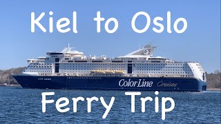 Kiel to Oslo ferry trip on Color Line ferry MS Color Fantasy [upl. by Asela964]