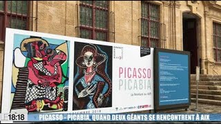 Picasso  Picabia quand deux géants se rencontrent à Aix [upl. by Stiles]