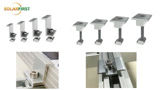 Solar Panel End Clamp and Mid Clamp [upl. by Colson]