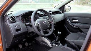 Interior New Dacia Duster 2018  Prestige MediaNav [upl. by Sukcirdor732]