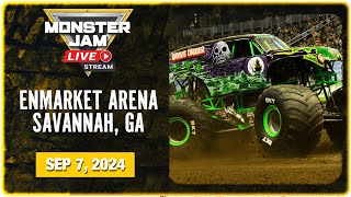 Monster Jam Savannah GA  3 Full Event  September 7 2024  Monster Jam Arena Series [upl. by Downs]