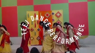 Group Dance  Hariyali Teej Dance Cover youtubevideos groupdance dancevideo [upl. by Airamanna707]