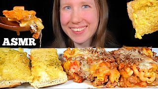 ASMR MAC amp CHEESE LASAGNA MUKBANG EATING SOUNDS [upl. by Aila]