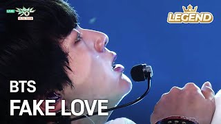 BTS 방탄소년단  FAKE LOVE Music Bank HOT STAGE  20180601 [upl. by Airdnahc261]