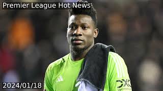 Andre Onana criticised after Manchester United decision [upl. by Dloraj]