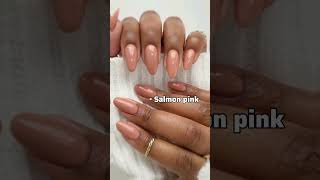 Nail colour for dark skintone 💅nailart nails fashion girlystyle shortfeed youtubeshorts [upl. by Hance]