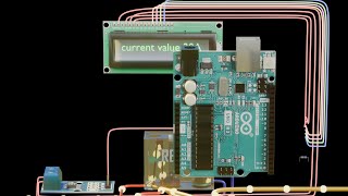 SOLAR POWER CHARGE CONTROLLER working explained in animationACS712 photodiodearduinoproteus [upl. by Mela]