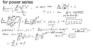 Examples of Determining Domain of Convergence of Power Series [upl. by Yalcrab]