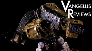 Combiner Wars Deluxe Brawl Transformers Generations  Vangelus Review 320D [upl. by Selie]