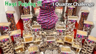 1 Quarter CHALLENGE100000000 BUY IN HIGH LIMIT COIN PUSHER Jackpot WIN [upl. by Milan]