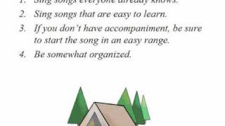 Ten Secrets to a Successful Campfire Singalong [upl. by Lynnelle]