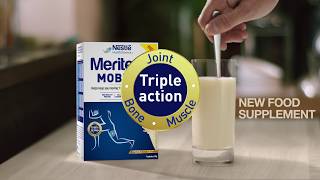 Meritene Mobilis® triple action food supplement for joints muscles amp bones [upl. by Bang]