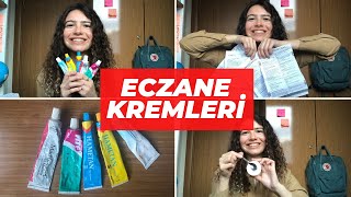 ECZANE KREMLERİ  Hangisi Ne İşe Yarıyor Lekelerçatlaklarkızarıklıklaryaralarsivilce izleri [upl. by Nola218]