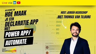 Declaratie app maken met Power Apps Automate  GRL 128 [upl. by Yenterb]