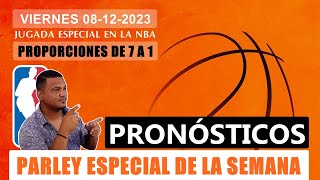 VIERNES DE NBA  EL PARLEY MÁS FIJO DE LA SEMANA  ANÁLISIS PRONÓSTICOS PREVIA PREDICCIONES Y MÁS [upl. by Arada]