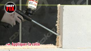 Rectavit Easy Fix Comment encoller le béton cellulaire [upl. by Sirmons]