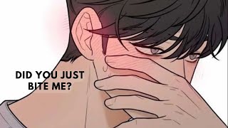 asmr  biting your boyfriend and giving him a hickey whimperyfluff [upl. by Lin]