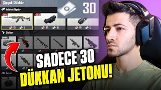 30 DÜKKAN JETONU HARCAYIP WIN ALMAK İMKANSIZ CHALLENGE 76BÖLÜM  PUBG MOBILE [upl. by Bone299]