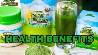 Salveo Barley Grass Health Benefits [upl. by Eisset]