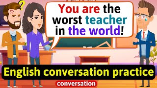 Practice English Conversation Teacher vs Parents Improve English Speaking Skills [upl. by Quiteri]