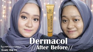 09 Nyobain Dermacol Makeup cover  Beneran Extream coverage  natiazuriahms [upl. by Thirzi487]