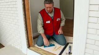 How to Install A PreHung Exterior Door [upl. by Narib313]