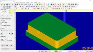 Tool path generation for milling Facing Pocketing Contouring and Drilling [upl. by Nyrhtac327]