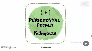 PERIODONTAL POCKET Pathogenesis [upl. by Leod]