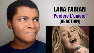 LARA FABIAN  quotPerdere L amorequot REACTION [upl. by Enyalb]