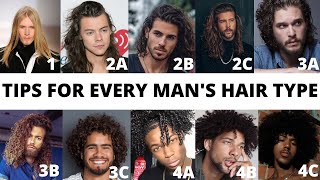 ULTIMATE GUIDE To Mens Hair Types  How To Find YOUR Hair Type amp The BEST Products To Use [upl. by Fry]