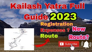 Kailash Manasarovar Yatra Complete Tour Guide  2023  Total Expenses  Registration Date 2023 [upl. by Nalym]