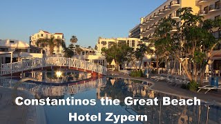 Constantinos The Great Beach Hotel  Zypern [upl. by Furgeson579]