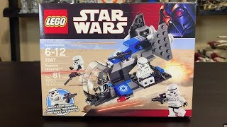 LEGO Star Wars 2008 Imperial Dropship Review Set 7667 [upl. by Irej328]