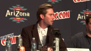 Troy Baker recites Jokers Killing Joke monologue  NYCC 2013 [upl. by Nalepka]