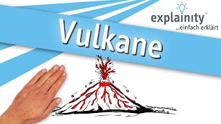 Vulkane einfach erklärt explainity® Erklärvideo [upl. by Zelde]