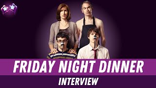 Friday Night Dinner Cast Interview  Tamsin Greig Simon Bird Paul Ritter Mark Heap Tom Rosenthal [upl. by Soutor]