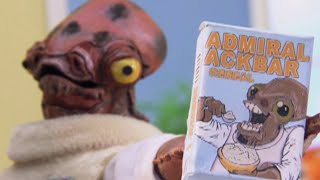 Frango RobÃ´  Cereal Almirante Ackbar Dublado  Robot Chicken [upl. by Ardnalak]