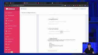 19  Configurações  Domínios e Códigos Externos  DoTicket [upl. by Hola]