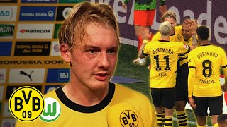 Brandt quotMarco did a sensational job“  BVB 10 VfL Wolfsburg  Highlights [upl. by Ahcsim]