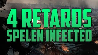 4 RETARDS SPELEN INFECTED COD Modern Warfare 3 [upl. by Rakso]