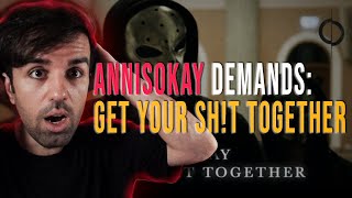 ANNISOKAY  Get Your Sht Together Reaction  Modern Metal Producer Reacts to annisokayTV [upl. by Kassab]