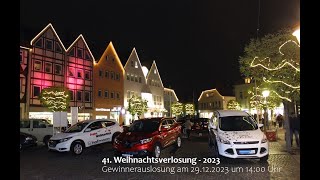 Stadtmarketing Bad Neustadt  Weihnachtsverlosung 2023 [upl. by Fidele839]